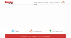 Desktop Screenshot of durasexcap.com